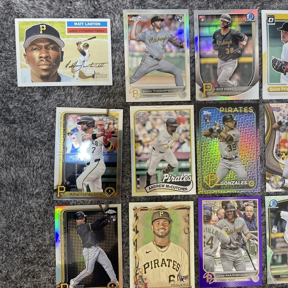 Pittsburgh Pirates‎ Baseball 29 Card Lot